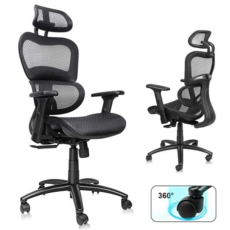 Office Chair Becozier Desk Chair Ergonomic Computer Chair With Lumbar