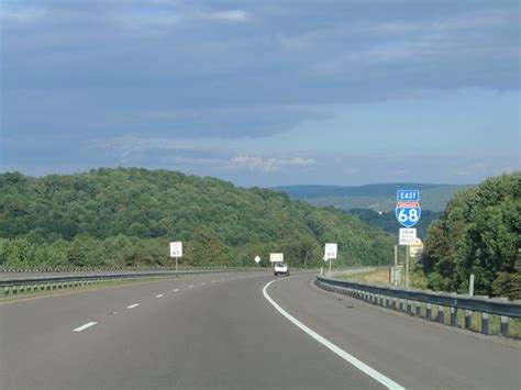 Interstate 68 East West Virginia To Frostburg Aaroads Maryland