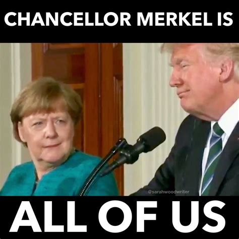 Angela Merkel Looks Bemused By Donald Trumps Wiretapping Joke World News The Guardian