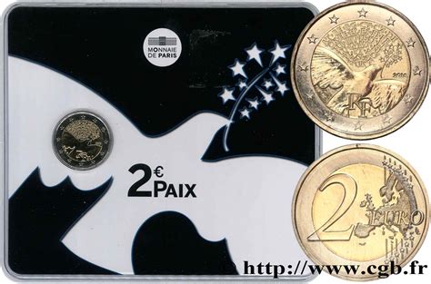 France Coin Card 2 Euro La Paix En Europe 2015 Pessac Feu559225 Euros