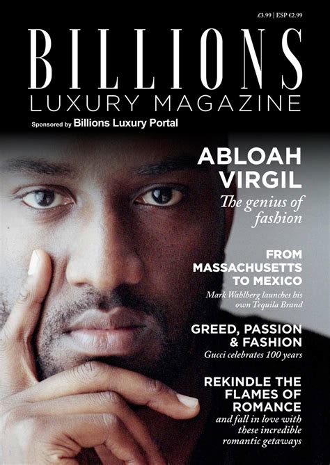 Luxury Living Magazine Subscriptions And Billions Luxury Magazine Issue