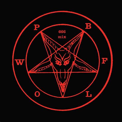 666 Mix Stones Throw Records Satanic Art Egypt Concept Art 666 Satan