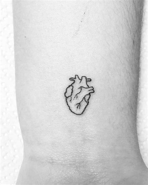 Small Heart Organ Tattoo Human Heart Tattoo Heart Organ Tattoos For