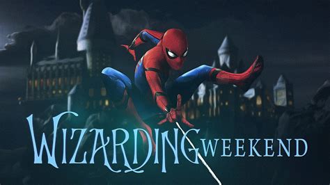 Spider Man In Hogwarts Peter Parker And Hermione Granger Wizarding