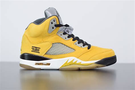 Air Jordan 5 Yellowfashion Sports Shoes