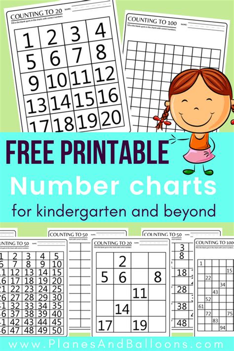 Number Chart 1 100 Free Printable Including Blank And Skip Counting