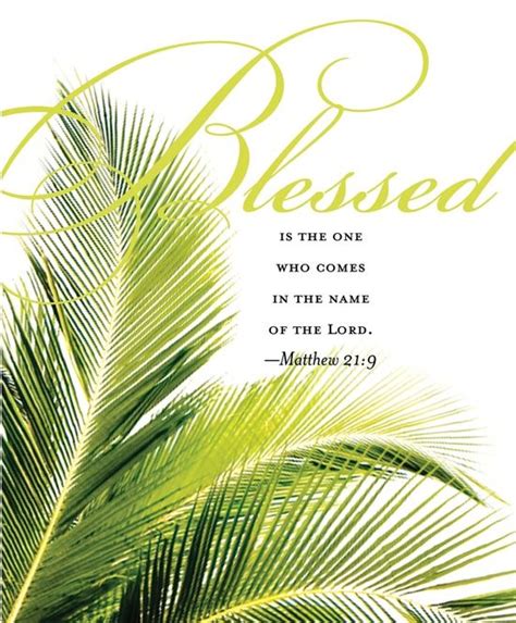 Today Is The Start Of Holy Week And Palm Sunday Palm Sunday Celebrates
