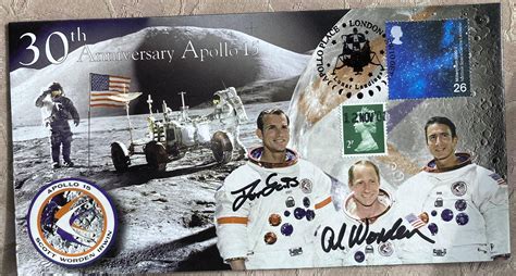 At Auction Apollo15 Moonwalker Dave Scott And Cmp Alfred Worden Signed