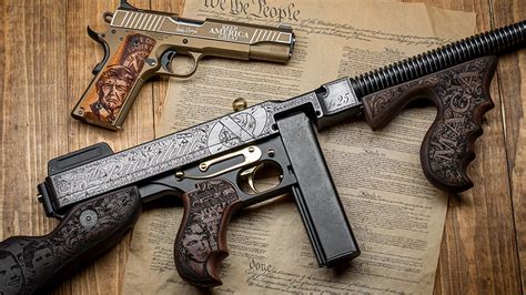 Giveaway Win A Custom 12500 Auto Ordnance Trump Tommy Gun