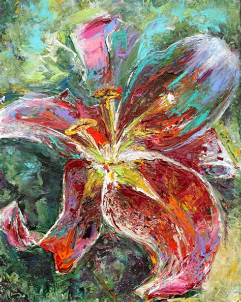 Elizabeth Chapman Art Love Bloom Modern Contemporary Floral Abstract