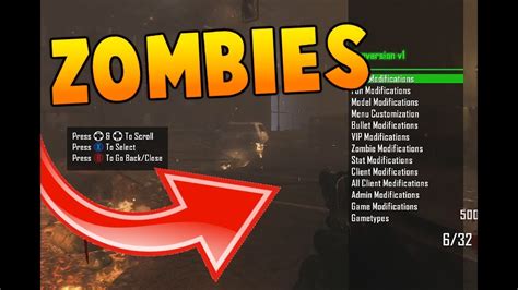 How To Get A Black Ops 2 Zombies Mod Menu Easy Without Modded Xbox