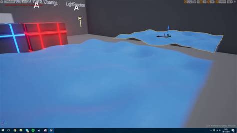 Water Shader Test Using Hlsl In Unreal Engine 4 Youtube