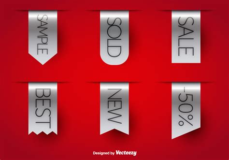 Please click here to find out more. Sale gray labels 100836 Vector Art at Vecteezy