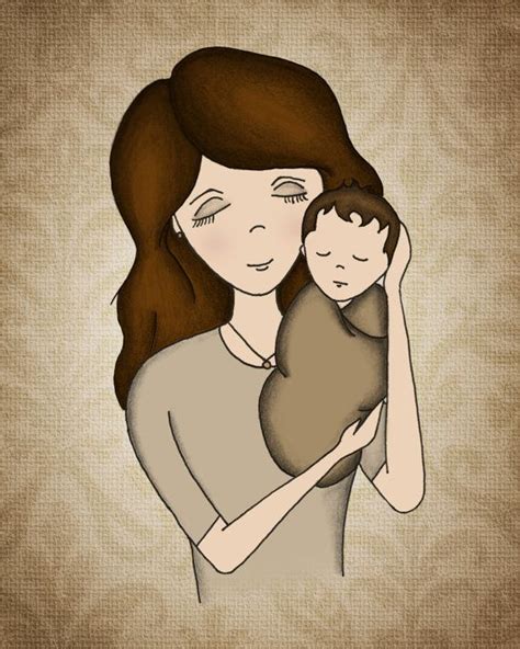 A Mothers Love Amor De Madre Ilustraciones Imágenes Lindas