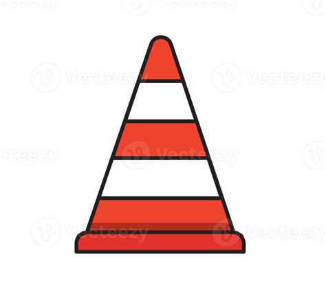 Traffic Cone Illustration 12980927 Png