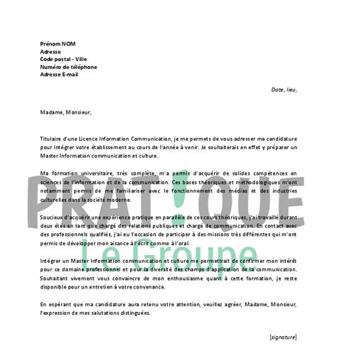 Lettre De Motivation Pour Entrer En Fac De Droit  Perodua r