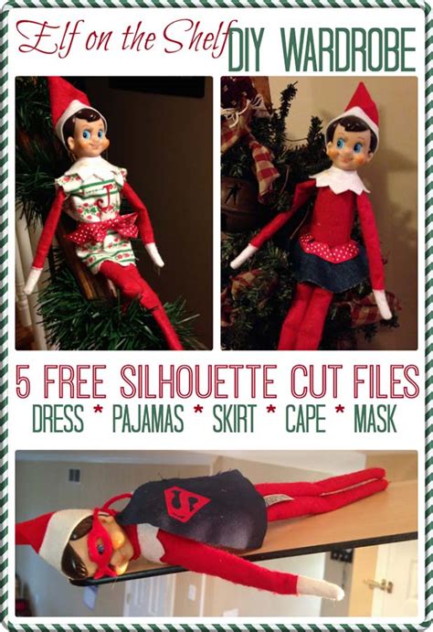 Free Diy Elf On The Shelf Clothes Patterns ⋆ Hello Sewing