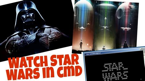 Star Wars Full Movie On Command Prompt Cmd Tricks Youtube