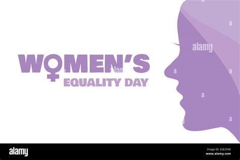 Women S Equality Day Banner Or Poster August 26th Stock Vector Image And Art Alamy