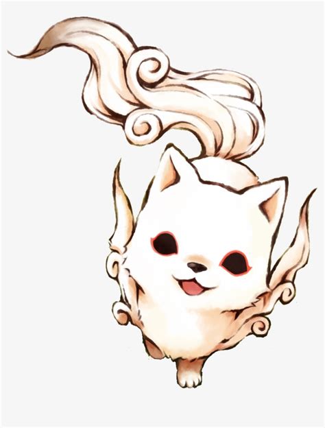 Okami Render By Kawaiptitfolle95 D3fbjl0 Chibi Okami Wolf Transparent