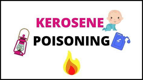 Kerosene Poisoning Dose Clinical Featurescomplicationstreatment