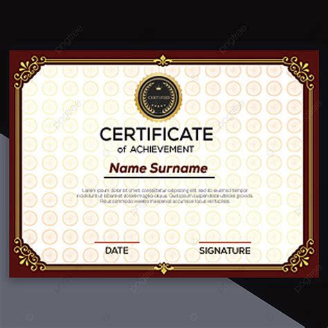 Modern Certificate Template Design Template Download On Pngtree