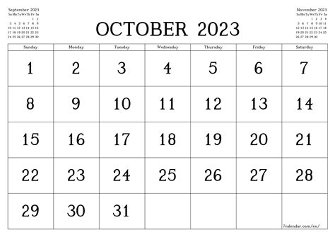 Calendar 2023 October Get Calendar 2023 Update