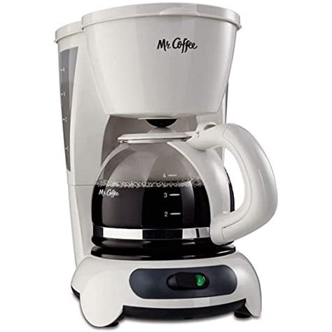 Mr Coffee 4 Cup Coffee Maker Automatic Shut Off White Used