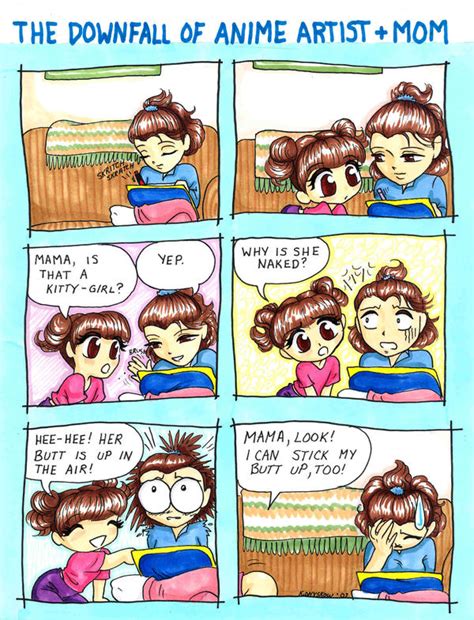 Anime Mom Comic By Qwaychou On Deviantart
