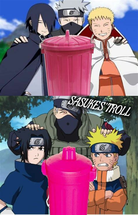 Pink Trash Naruto Uzumaki Hokage Naruto Shippuden Anime Sasusaku