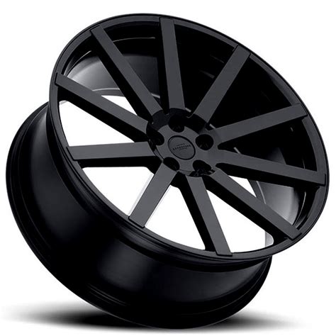 22 Redbourne Wheels Kensington Gloss Black Rims Rdb028 1