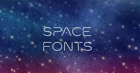 20 Stellar Fonts From Outer Space Creative Market Blog