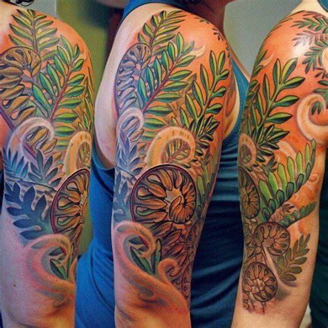 Fern tattoo ( fern leaf is a symbol of sincerity and wellness ) 2017 fern tree. 15 Graceful Fern Tattoos | Fern tattoo, Tattoos, Tattoos ...