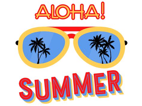 Aloha Summer Sublimation 9592450 Png