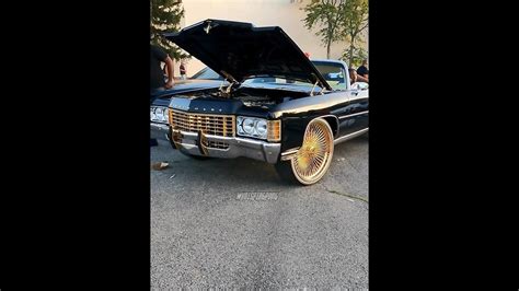 1971 Chevy Impala Convertible On Triple Gold Daytons Youtube