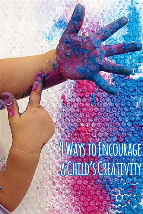 9 Ways To Encourage A Childs Creativity