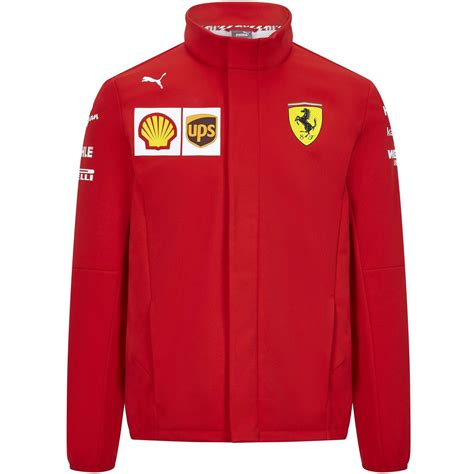 Scuderia Ferrari Scuderia Ferrari F1 Mens 2021 Team Softshell Jacket