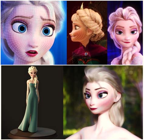 Elsas Expressions In The Movie Frozen Captivated The Imagination Of