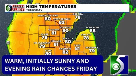 first alert forecast thursday evening may 11 youtube