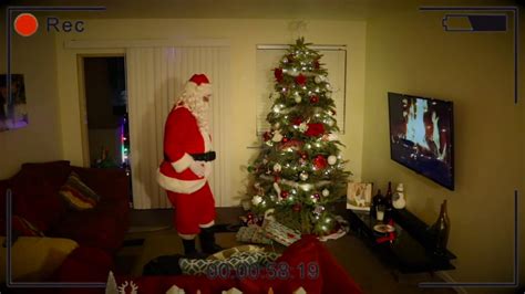Caught Santa On Camera Youtube