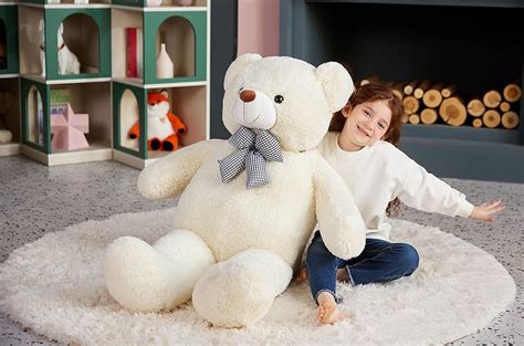 Earthsound Giant Teddy Bear Stuffed Animal Large Plush Toy Big Soft