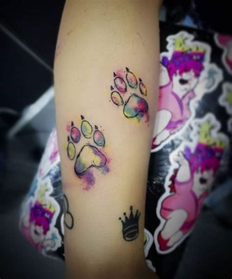 The 80 Cutest Paw Print Tattoos Ever Page 24 The Paws Pawprint