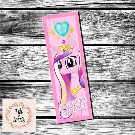 My Little Pony Princess Cadance Bookmark Printable Instant