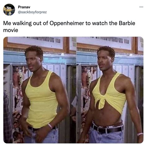 Barbie Vs Oppenheimer Meme Barbie 2023 Film Know Your Meme