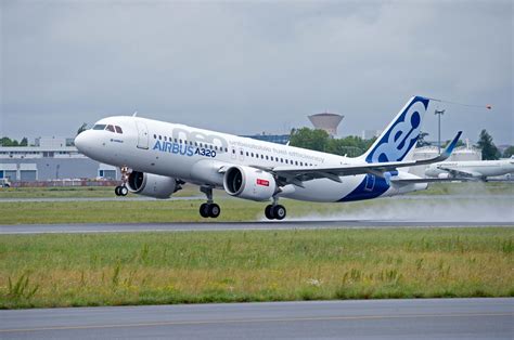 A320neo Maiden Flight Takeoff With Cfm Engine Aircraft Wallpaper