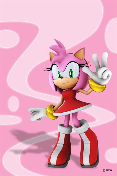 Amy The Hedgehog Iphone Wallpaper Anivers Rio Do Sonic Amy Rose