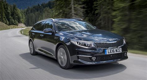 2017 Kia Optima Sportswagon Diesel Uk Spec Front Three Quarter Car