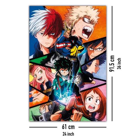 My Hero Academia Poster Characters Posters Buy Now In The Shop Close