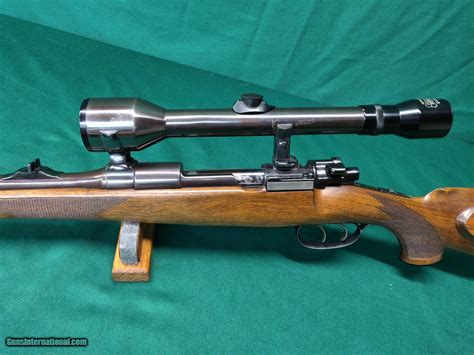 Mauser Custom 98 Sporting Rifle With Pecar 6x59 Scope In Claw Mounts