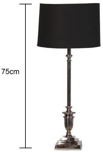 Same day delivery 7 days a week £3.95, or fast store collection. Tall Chrome Table Lamp | Table and bedside lamps